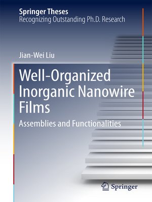 cover image of Well-Organized Inorganic Nanowire Films